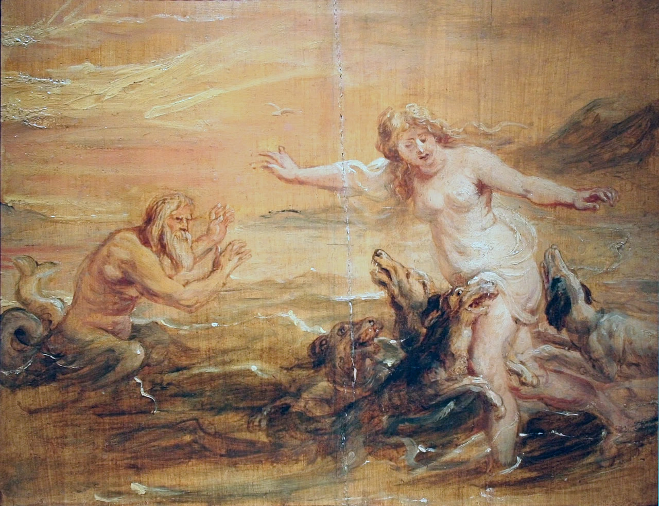 Scilla e Glauco - Museo Bonnat, Bayonne